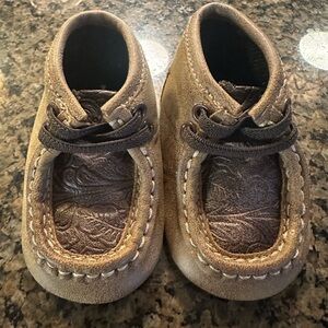 Twister Brown Leather Kids Shoes